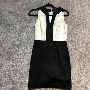 Black and white dress